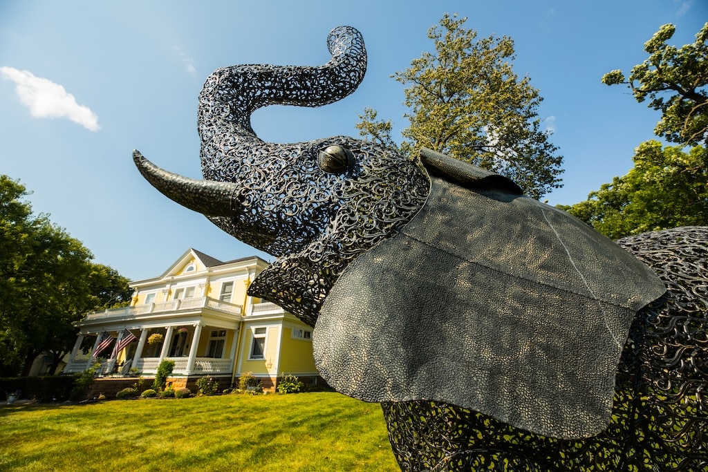 dining out at Tumbled Rock Brewery