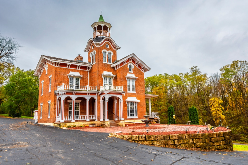 Belvedere Mansion - one of the top Historic Galena attractions