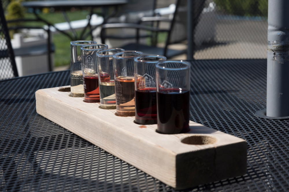 ciders at the Gorge White House in the Columbia River Gorge