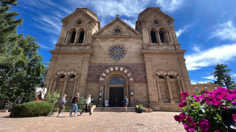 The Basilica is one of the many things you'll see on Santa Fe Walking Tours