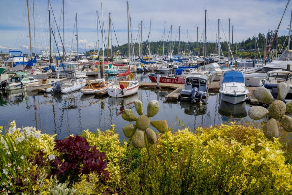 Our Bainbridge Inn is located in the Marina District of Bainbridge Island.