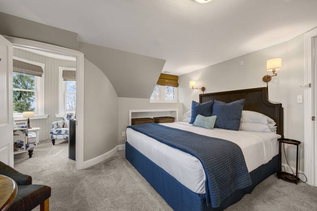 The Turret Room at our Boutique Hotel in Pennsylvania.