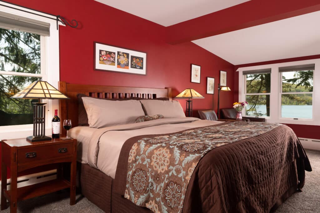 The Sam Leff Room at our Deep Creek Lake Bed and Breakfast.