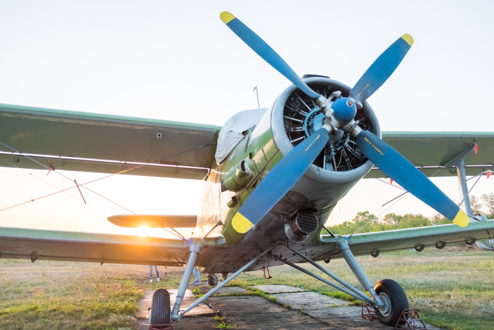 Antique plane like those at the WAAAM Museum in Hood River