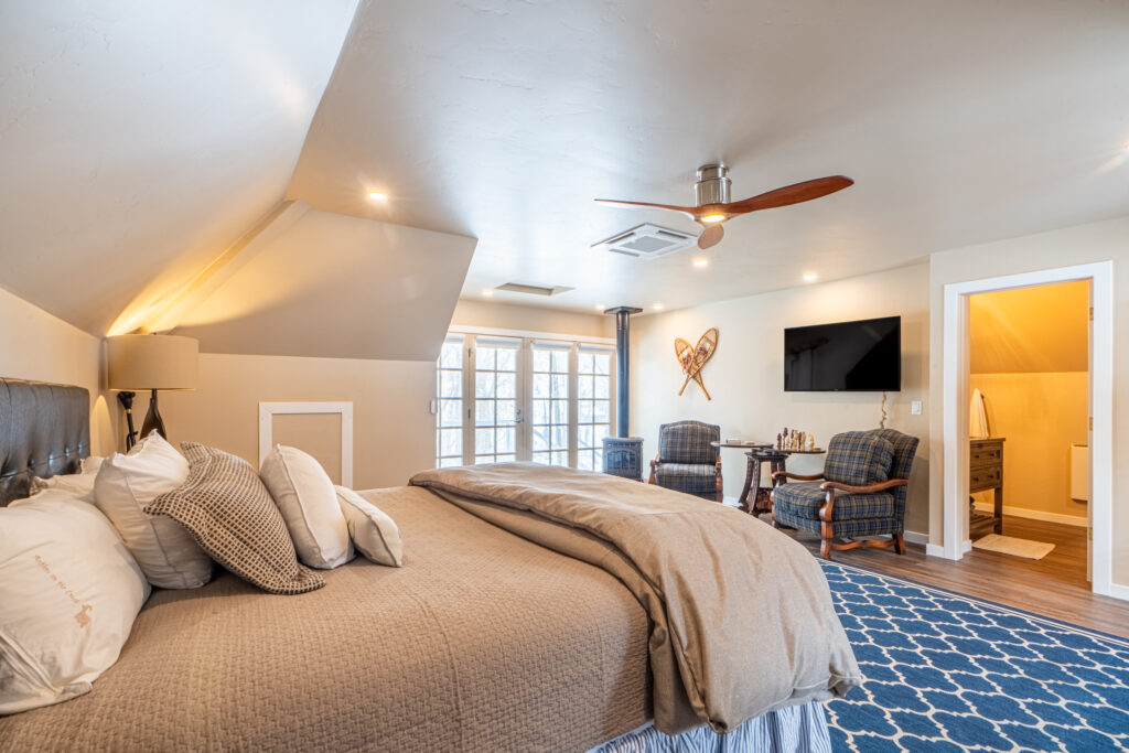 Wildcat Creek room at Antlers on the Creek.