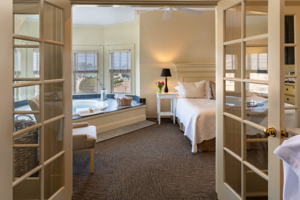 Room 301 at one of the best places to stay in Eureka CA, Carter House Inns.