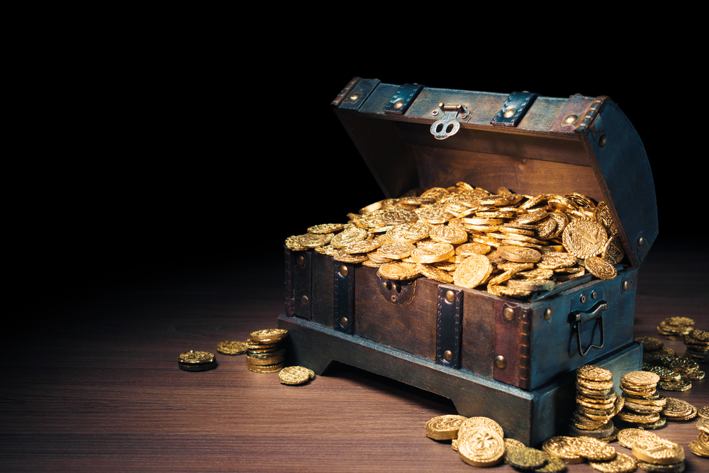 Find treasure at the Whydah Pirate Museum. You might find a trunk full of gold coins. 
