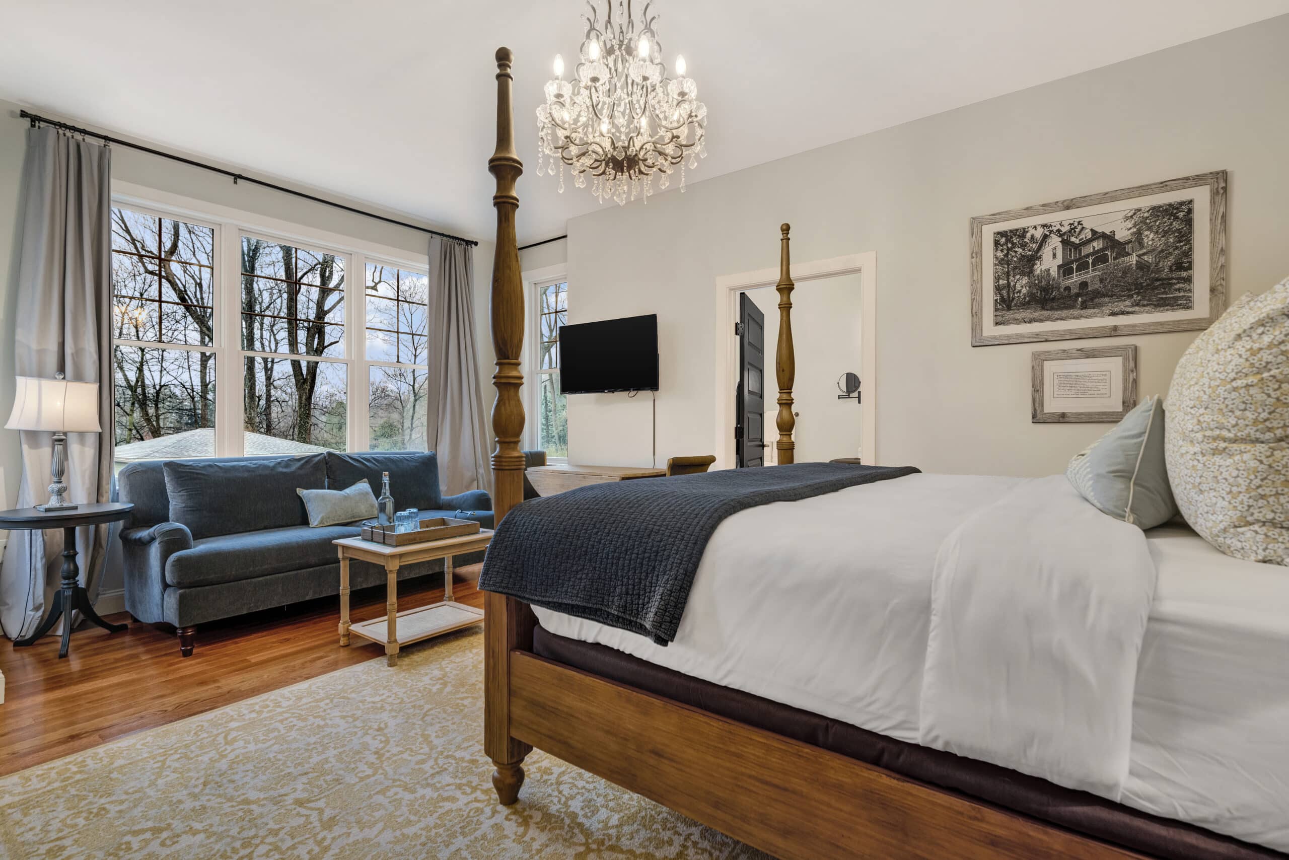 The Hillside Room at one of the best Boutique Hotels in Pennsylvania