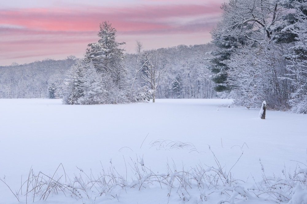 Winter landscapes are the perfect backdrop to Michigan getaways in Winter