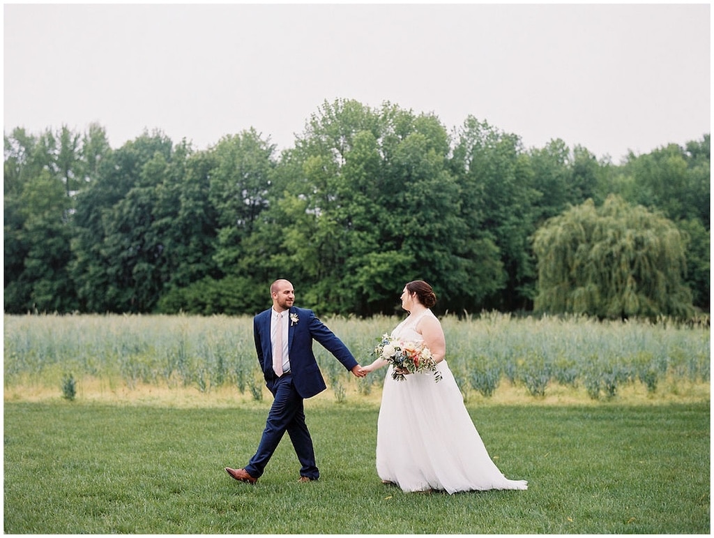 This Bride and Groom enjoy one of the best elopement packages in Maryland at Inn at Huntingfield Creek.