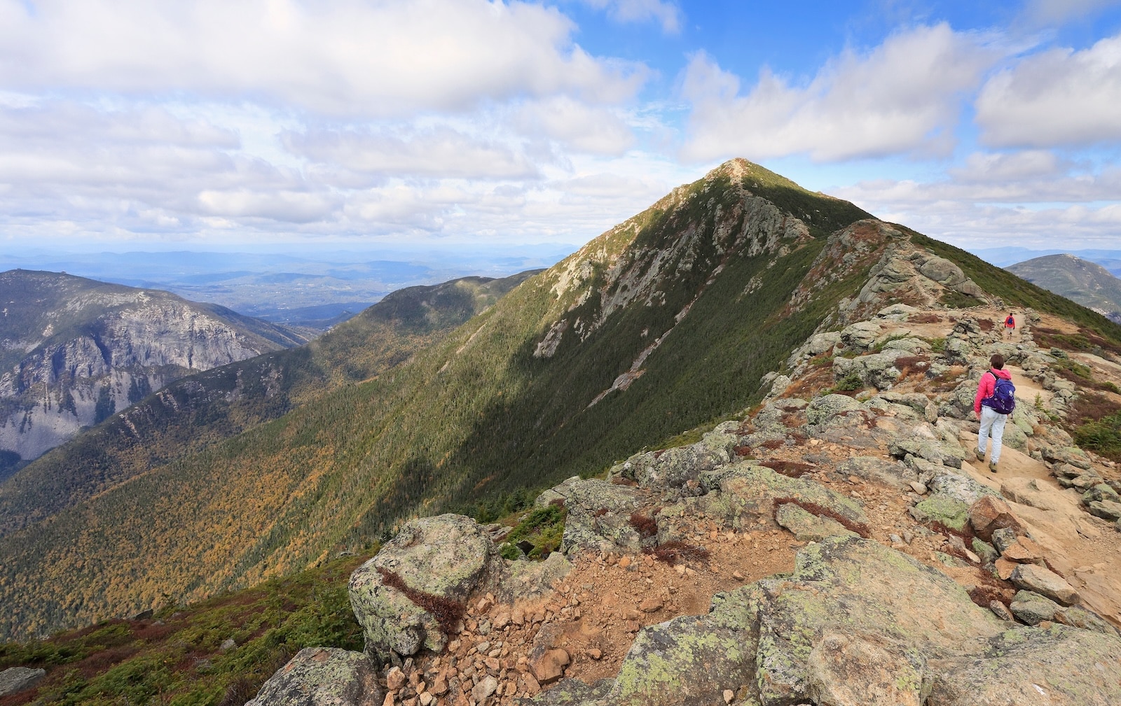 Hiking is a must when it comes to things to do in the White Mountains of New Hampshire