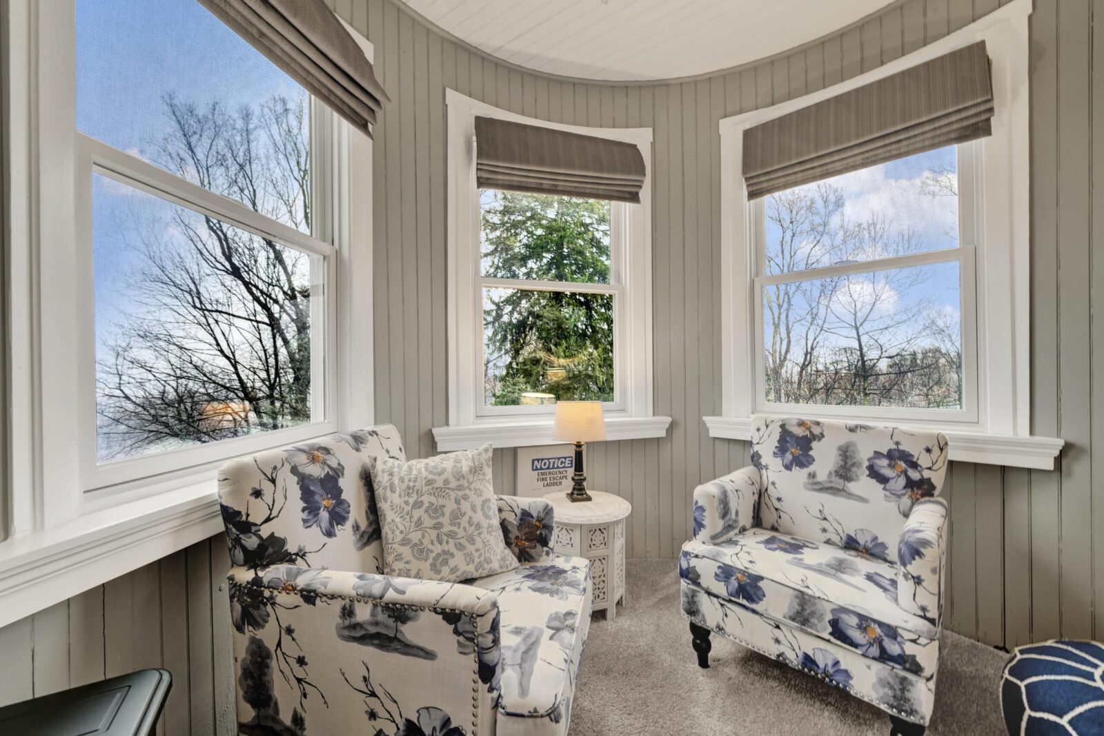 sitting area at our Bed and Breakfast