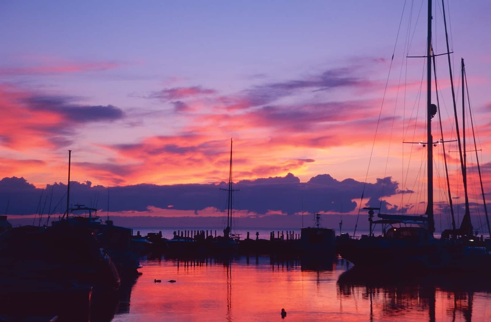 Chasing the sunset is one of the fun things to do in Wisconsin any time of year