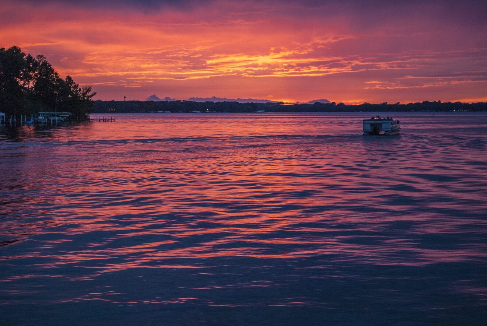 One of the best things to do in Okoboji is watch the sunset over the lake