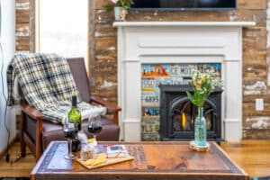 Warm up by the fire after stargazing at Natural Bridge State Park VA