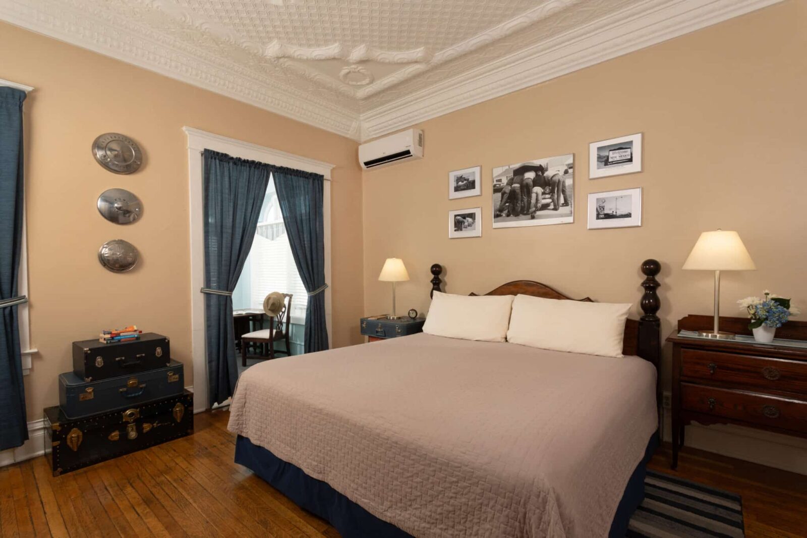 The Route 66 room at Bottger Mansion. 
