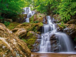 After visiting White Rock Falls, make sure to visit Dark Hollow Falls, a beautiful water fall in the Shenandoah Valley