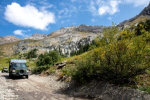 Durango Jeep Tour off road in the San Juan mountains