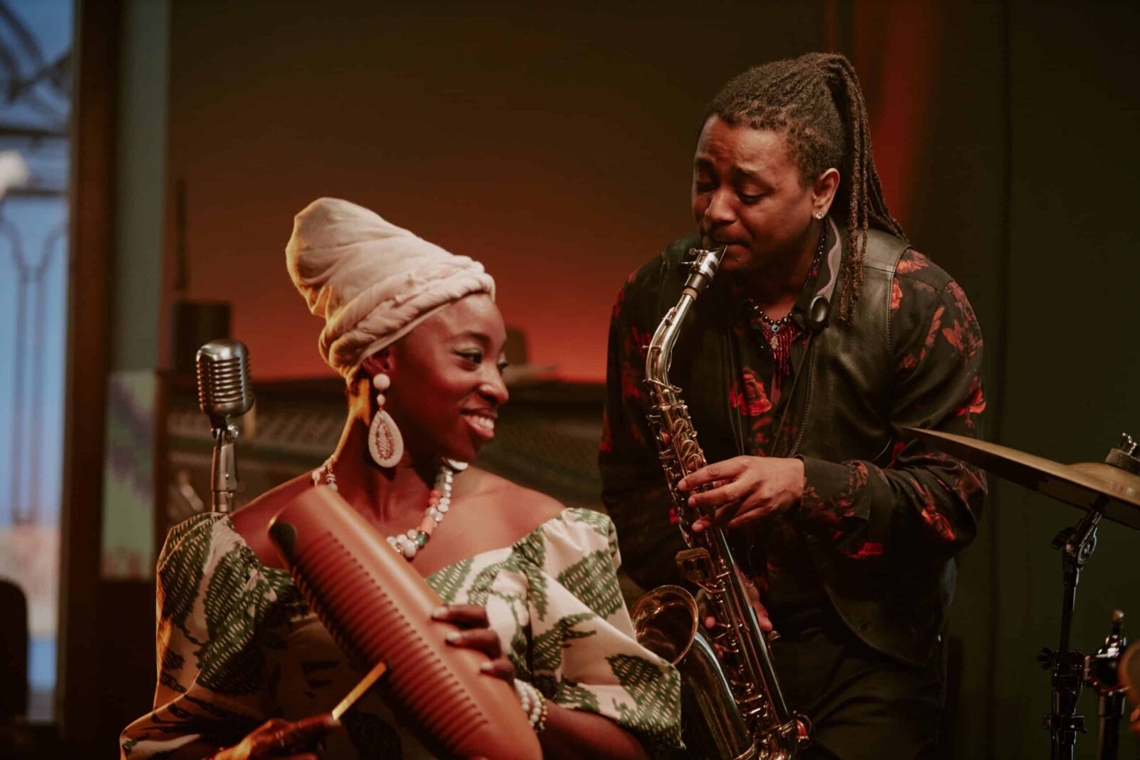 Musicians performing at a club on Blues Highway 