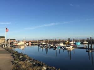 Fishing Harbor and Marina, one of the best things to do in Bandon Oregon