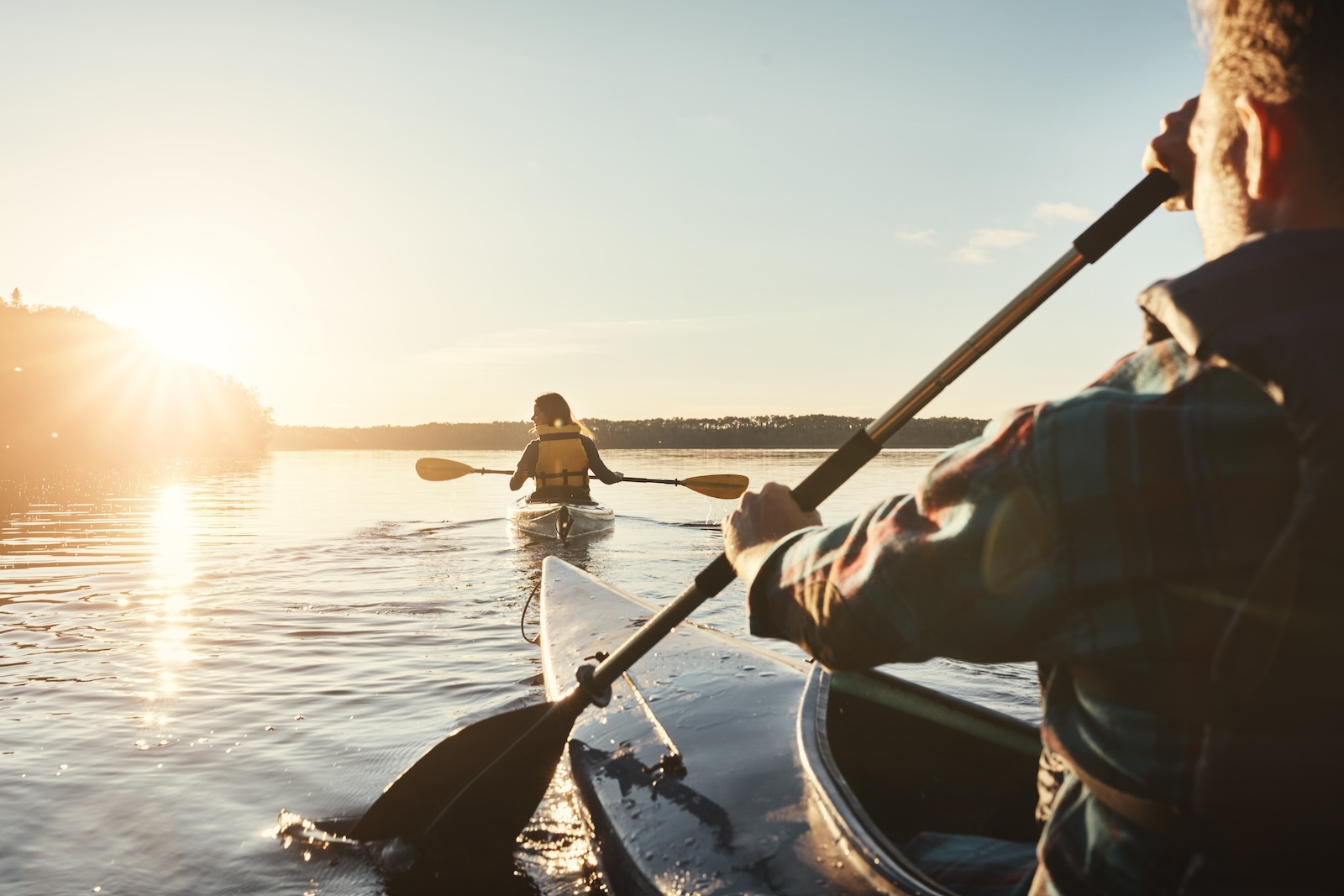 Kayaking with kids in the San Juan Islands