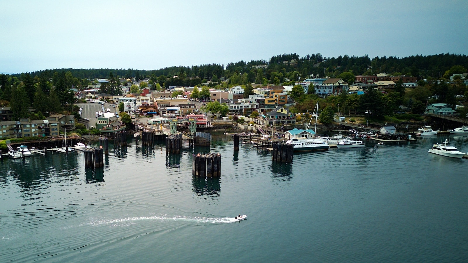 Friday Harbor Ferry Terminal is walkable